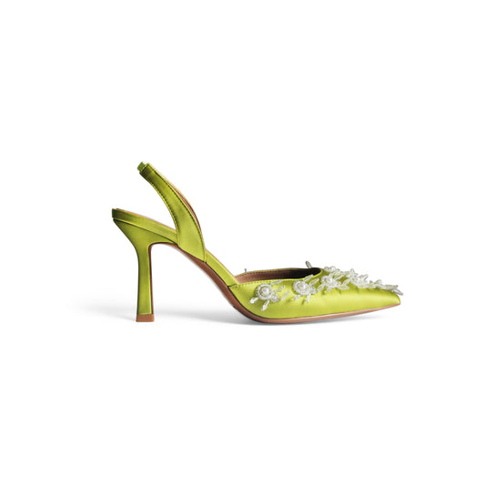 CLEO SLINGBACK IN CHARTREUSE